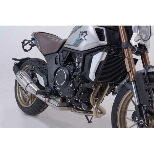 SW-Motech Frame Slider Kit - Black. CFMoto 700CL-X Heritage (22-). (STP.10.033.10000/B)