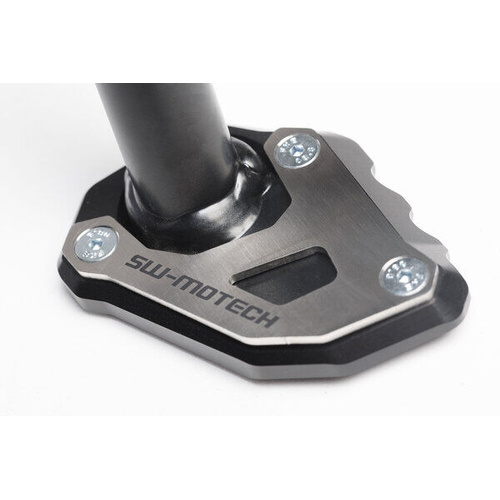 SW-Motech Extension For Side Stand Foot - Black/Silver. KTM 1050/1090/1190 Adv,1290 SAdv. (STS.04.102.10100/B)