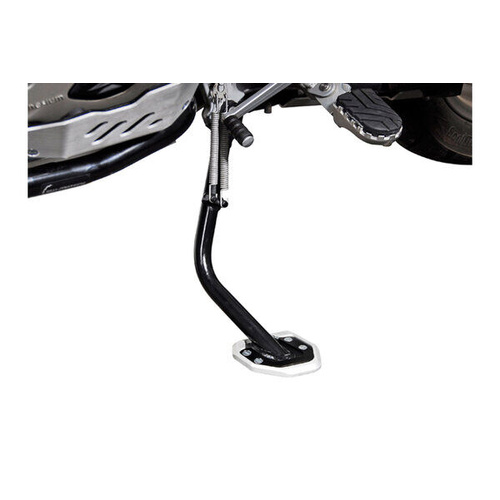 SW-Motech Extension For Side Stand Foot - Black/Silver. BMW R1200GS / R1200GS Adventure. (STS.07.102.10000/S)