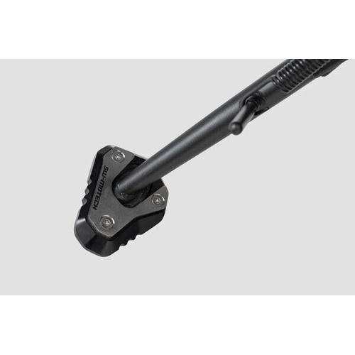 SW-Motech Extension For Side Stand Foot - Black/Silver. Kawasaki Z900 models, Ninja H2 SX. (STS.08.868.10001)