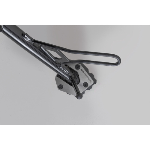 SW-Motech Extension For Side Stand Foot - Black/Silver. Moto Guzzi V85 TT (24-). (STS.17.632.10000)
