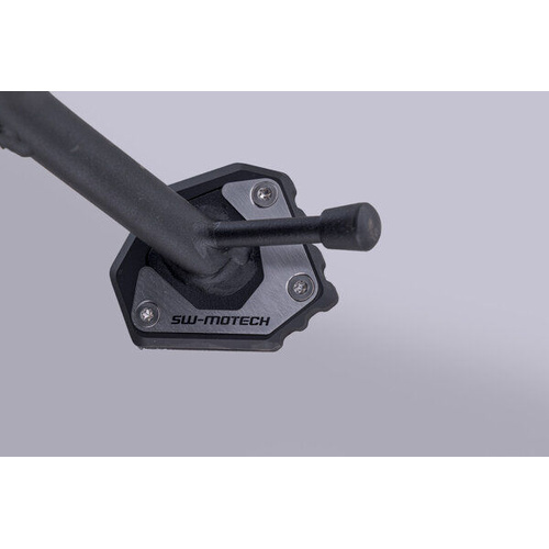 SW-Motech Extension For Side Stand Foot - Black/Silver. Benelli Leoncino 800 / 800 Trail. (STS.19.044.10000)