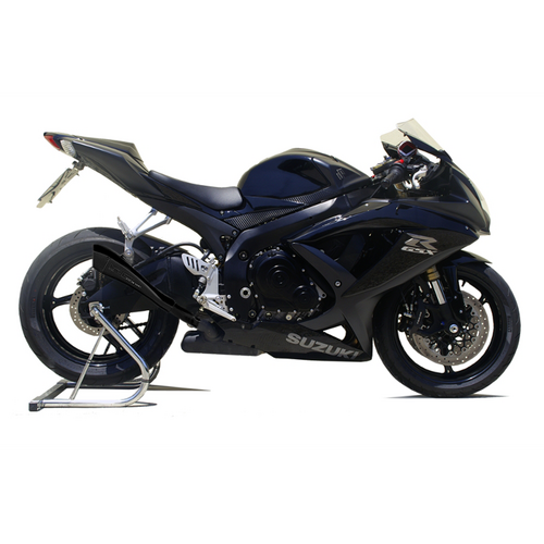 HP Corse Suzuki Gsx-r 600/750 08-10 Hydroform Black Exhaust