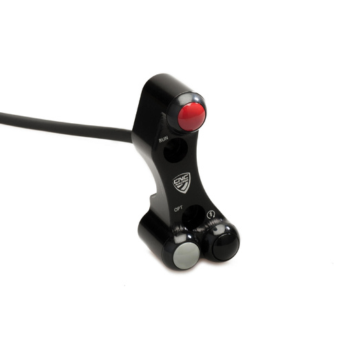 CNC Racing Right handlebar switch - OEM and RCS Brembo brake master cylinder