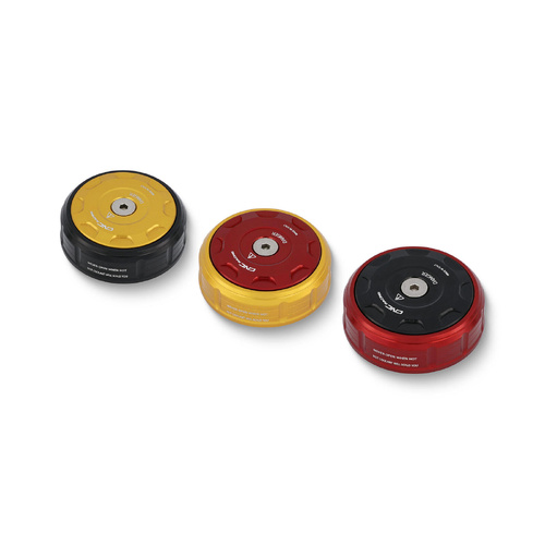 CNC Racing Radiator cap cover Ducati BICOLOR