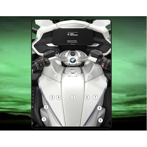 Eazi-Guard Tank Protection Film for BMW K1600 GTL B  matte