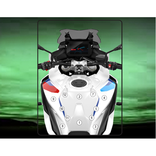 Eazi-Guard Tank Protection Film for BMW S1000XR 2020  matte