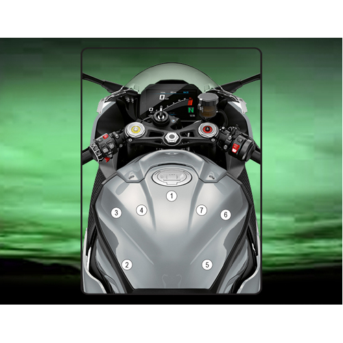 Eazi-Guard Tank Protection Film for BMW S1000RR S1000R M1000RR  gloss
