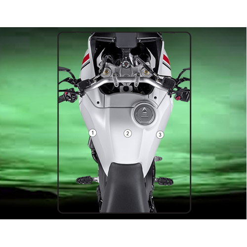 Eazi-Guard Tank Protection Film for Ducati DesertX  matte