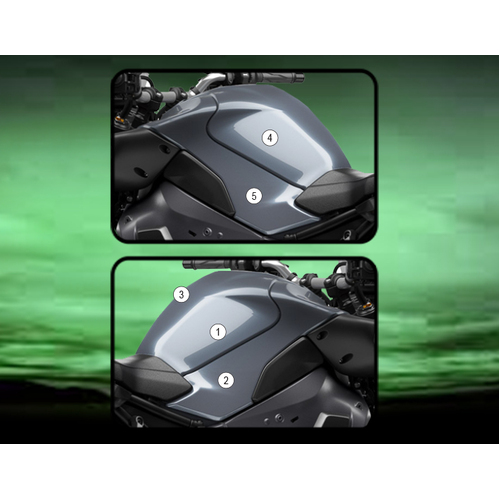 Eazi-Guard Tank Protection Film for Yamaha MT-10  matte