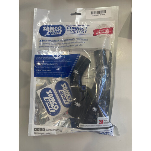 Samco Sport Radiator Hose Kit To Suit BMW F 800 GS (2009 - 2018) - Black