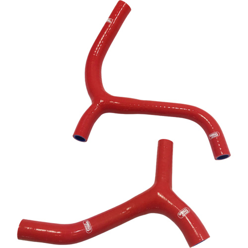 Samco HOSE KIT KAWASAKI RED KX 450 F Y-PIECE RACE DESIGN 19-23