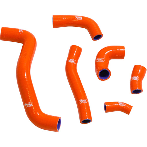 Samco HOSE KIT KTM/HUS/GG ORANGE 350 EXCF/FE 20-23 / EC 21-23 OEM DESIGN