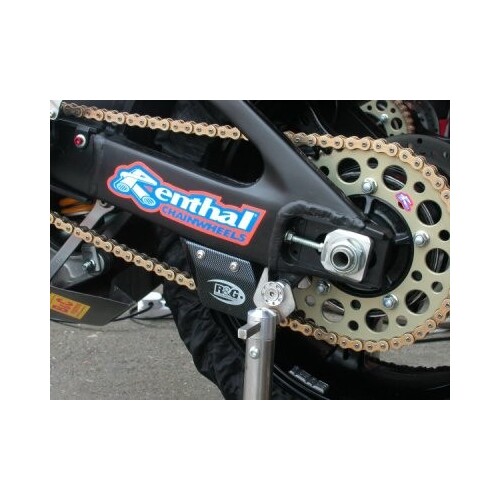 R&G Racing Toe Chain Guards - ABS Shark's Fin
