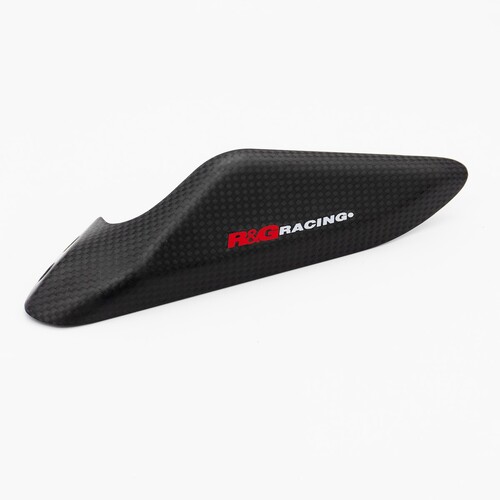 R&G Racing Carbon Matt Toe Chain Guards - Toe Guard To Suit the Ducati Panigale 1199 (S) '12-/ 1299 (S) '15-/ Panigale V2 '20-/ Streetfighter V2 '22-