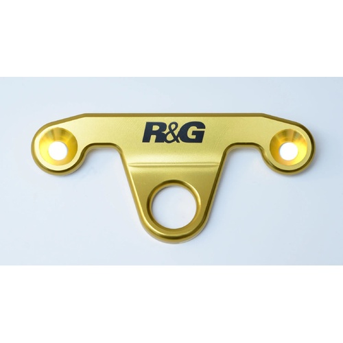 R&G Racing Tie-Down Hooks,pair,gold,Ducati Monster/Supersport (S) '17-