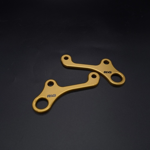 R&G Racing Tie-Down Hooks,GLD DaytonaStreet Triple 