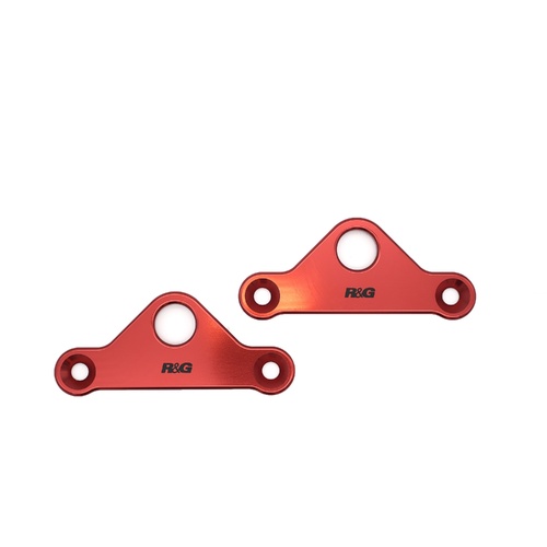 R&G Racing Tie-Down Hooks, pair, red, Honda CBR1000RR-R(SP) '20-