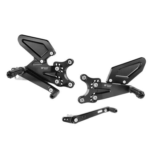 Bonamici Racing Rearsets To Suit Triumph Street Triple 765 R/RS/Moto2 (2023 - Onwards)