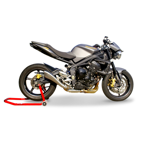 HP Corse Triumph Street Triple 07-12 Hydroform Satin Exhaust