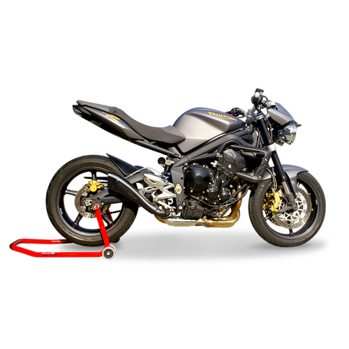 HP Corse Triumph Street Triple 07-12 Hydroform Black Exhaust