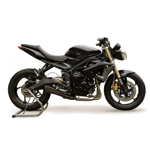 HP Corse Triumph Street Triple 13-15 Hydroform Black Exhaust