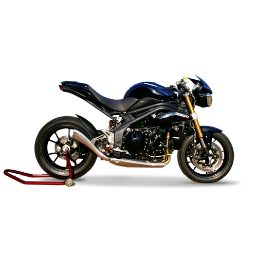 HP Corse Triumph Speed Triple 11-15 Hydroform Satin Exhaust