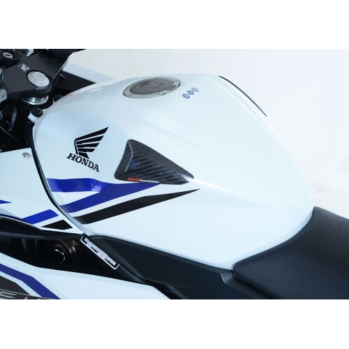 R&G Racing Carbon Fibre Tank Sliders To Suit Honda CBR500R '16-