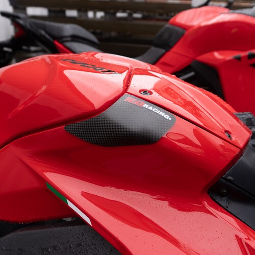 R&G Racing Carbon Tank Sliders To Suit Ducati Panigale V4S '22-