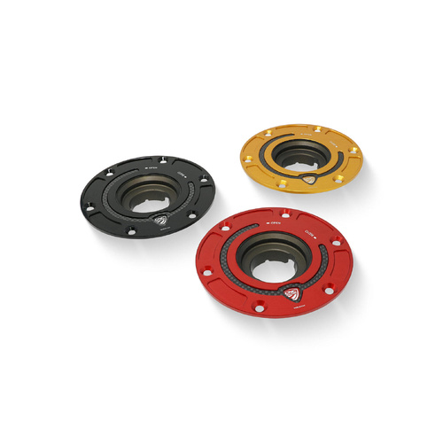 CNC Racing Fuel tank cap - flange Carbon