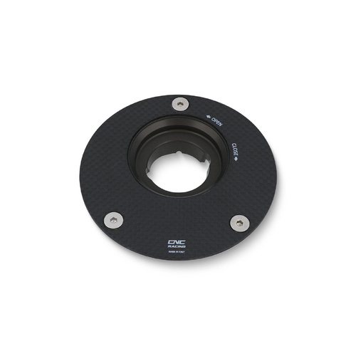 CNC Racing Fuel tank cap - flange CARBON FIBER