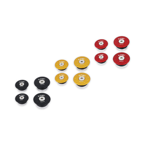 CNC Racing Frame caps kit Ducati DesertX