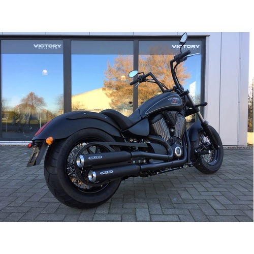 Miller California II | Slip-On Exhaust To Suit Victory HAMMER - S / SEL / Sport / 8BALL / NESS / JACKPOT, VEGAS - NESS / 8BALL / HIGHBALL / JUDGE / BO
