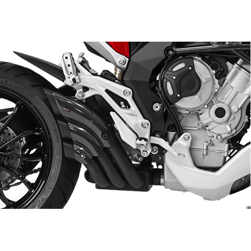 HP Corse Mv Agusta Turismo Veloce <2021 Hydrotre Black Carbon Cover (full Open Pipes, No Dbk) Exhaust