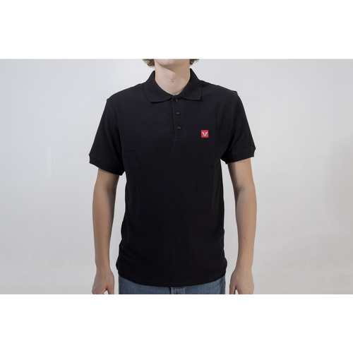 SW-Motech Polo shirt. Core Line. Black. Men. Size M. (WER.BKL.031.M.10000)