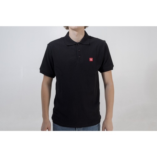 SW-Motech Polo shirt.Core Line. Black. Men. Size S.(WER.BKL.031.S.10000)