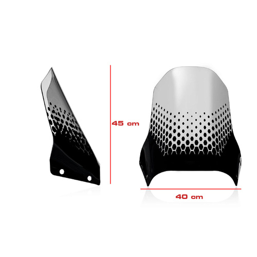 CNC Racing Windscreen Adventure Ducati DesertX - Smoke