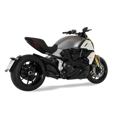 HP Corse Ducati Diavel 1260 Hydroform Short Black Exhaust