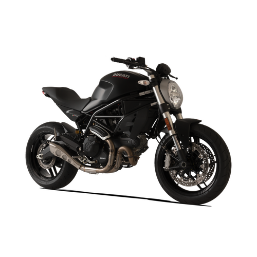 HP Corse Ducati Monster 797 Hydroform-classic Satin Exhaust