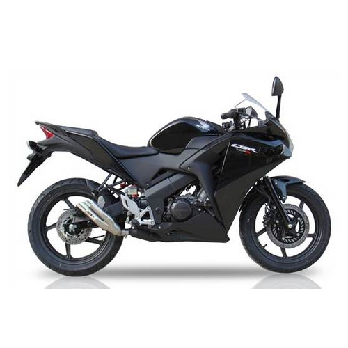 IXIL SLIP ON - DUAL HYPERLOW To Suit HONDA CBR 125 R 11-15 (JC50)