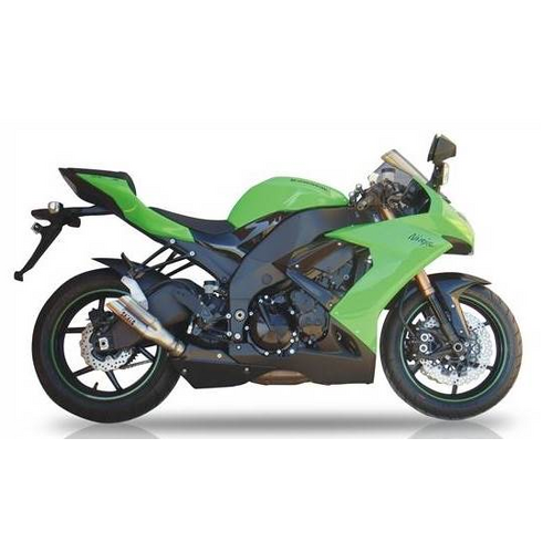IXIL SLIP ON - DUAL HYPERLOW To Suit KAWASAKI ZX-10 R 08-10 (ZXT00E)