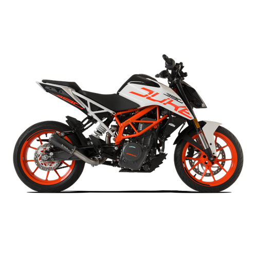 HP Corse Ktm Duke 390 17-20 GP-07 Black Exhaust