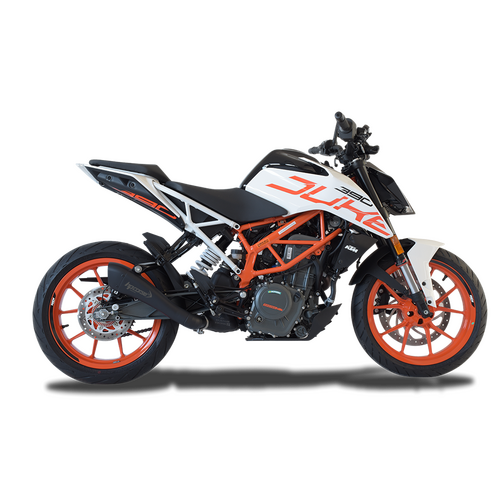 HP Corse Ktm Duke 390 17-20 Hydroform Black Exhaust
