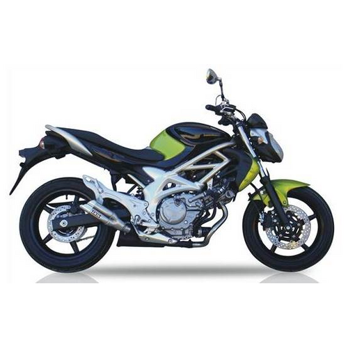 IXIL SLIP ON - DUAL HYPERLOW To Suit SUZUKI SFV 650 GLADIUS 09-15 (WVCX)