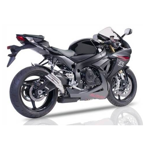 IXIL SLIP ON - DUAL HYPERLOW To Suit SUZUKI GSX 600 R 11-15 (WVC3)