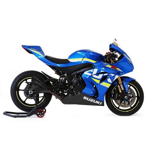HP Corse Suzuki Gsx-r 1000 17-20 Hydroform Short R Black Exhaust