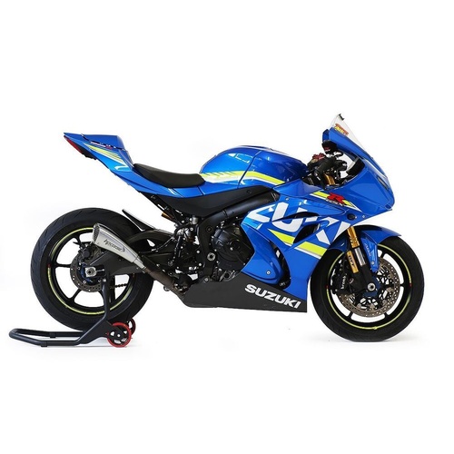 HP Corse Suzuki Gsx-r 1000 17-20 Hydroform Short Satin Exhaust