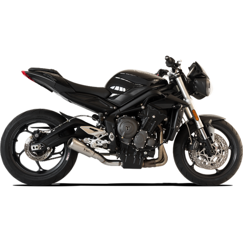 HP Corse Triumph Street Triple 765 17-22 GP-07 Satin Exhaust