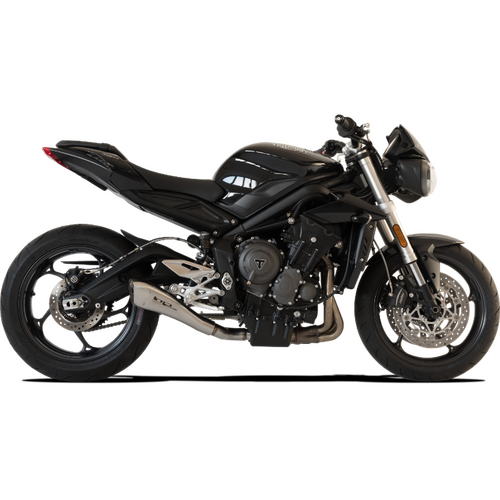 HP Corse Triumph Street Triple 765 17-22 Hydroform Satin Exhaust