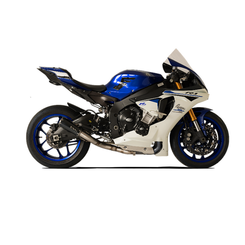 HP Corse Yamaha R1 15-19 GP-07 Black Exhaust